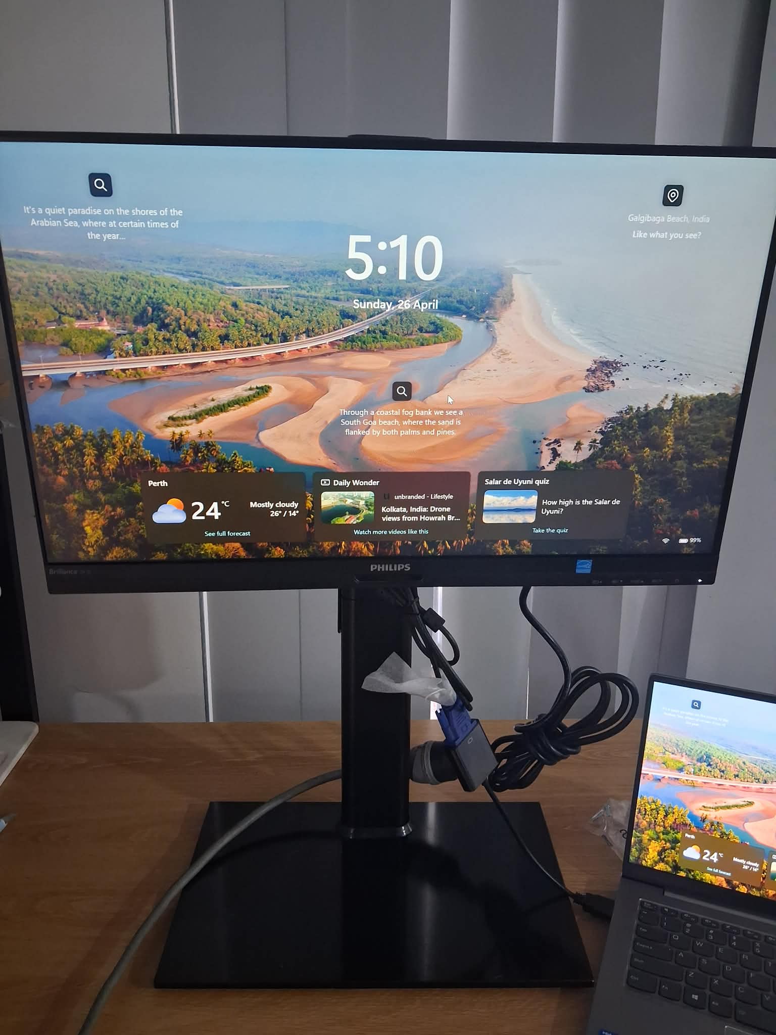 🖥️ Philips 241B7Q 24" Business Monitor + VESA Stand — Perth